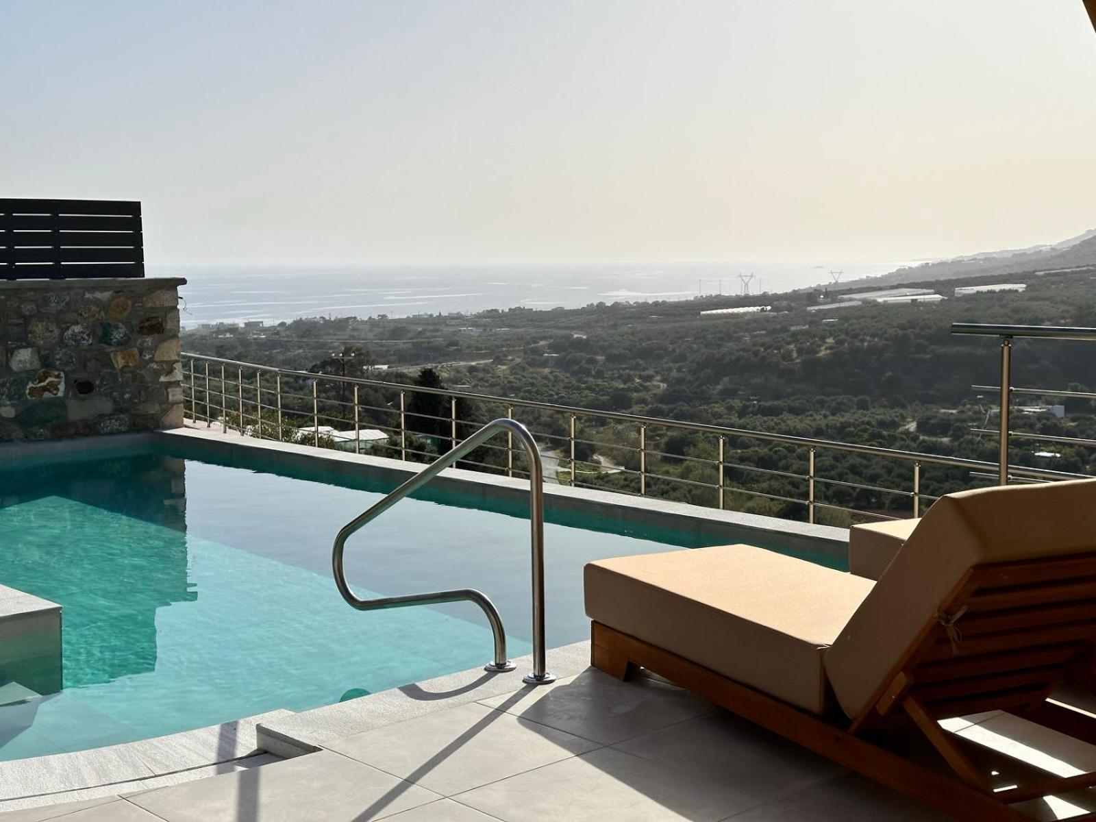 Mediterranean View Villa Makrýgialos Exterior foto