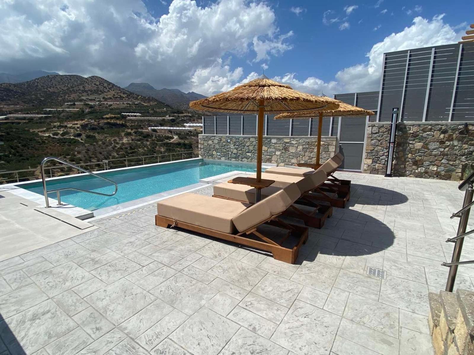 Mediterranean View Villa Makrýgialos Exterior foto