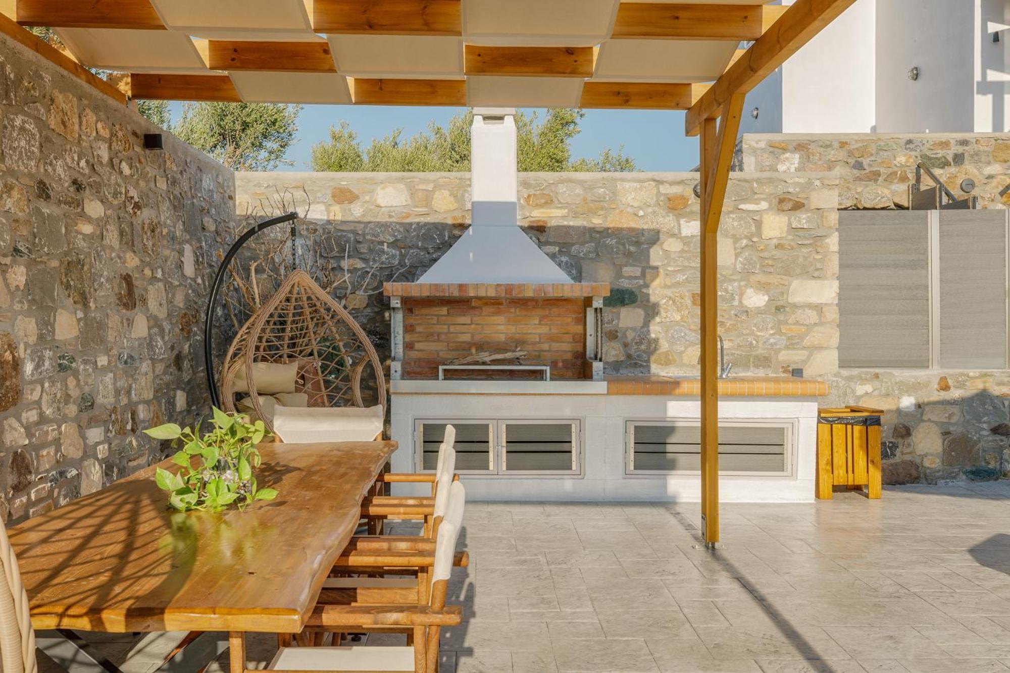 Mediterranean View Villa Makrýgialos Exterior foto