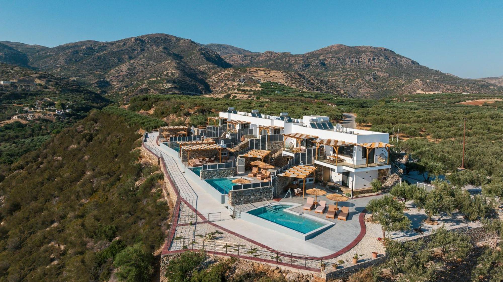 Mediterranean View Villa Makrýgialos Exterior foto
