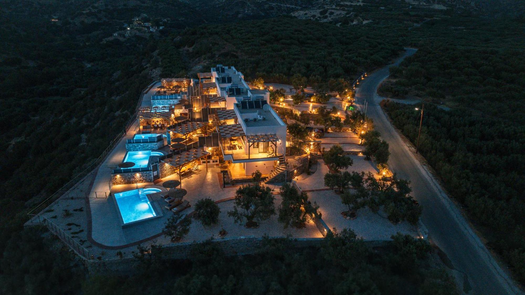 Mediterranean View Villa Makrýgialos Exterior foto