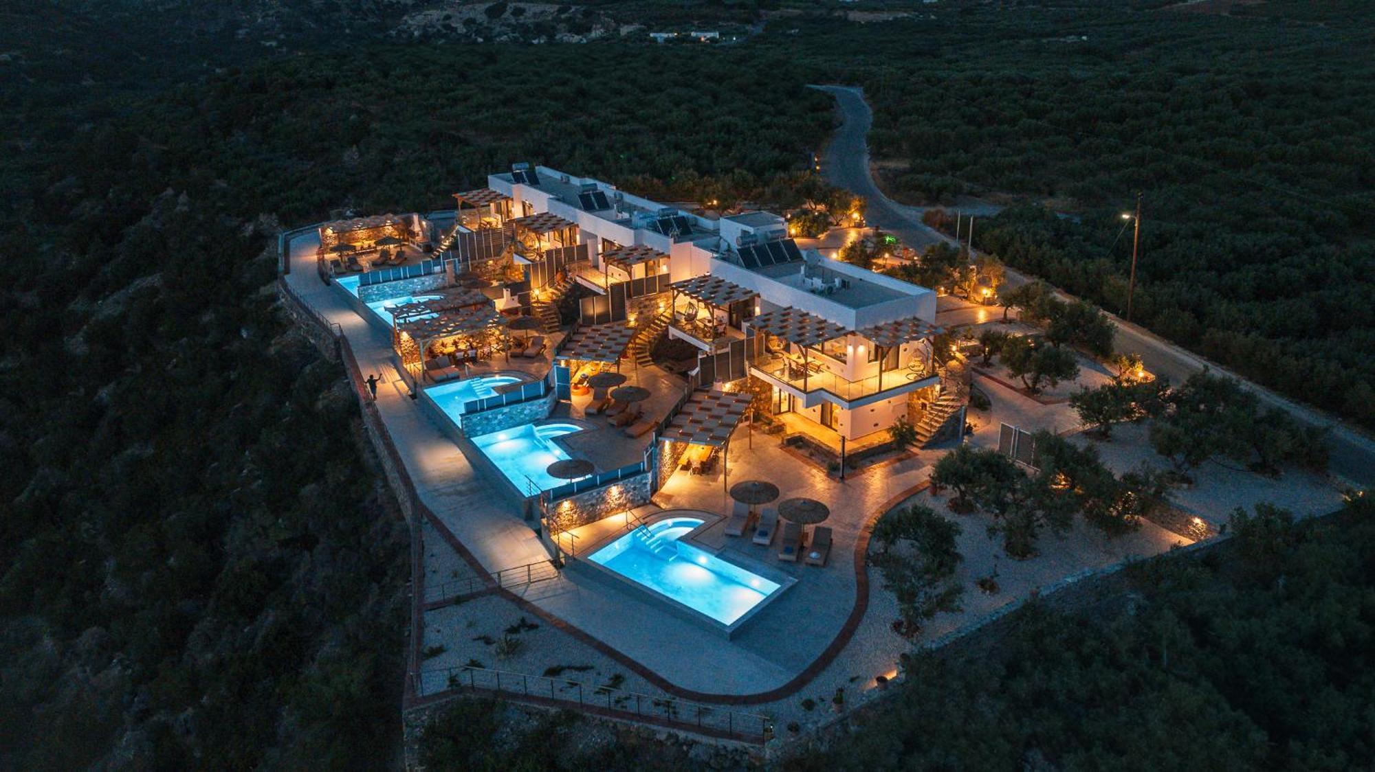 Mediterranean View Villa Makrýgialos Exterior foto