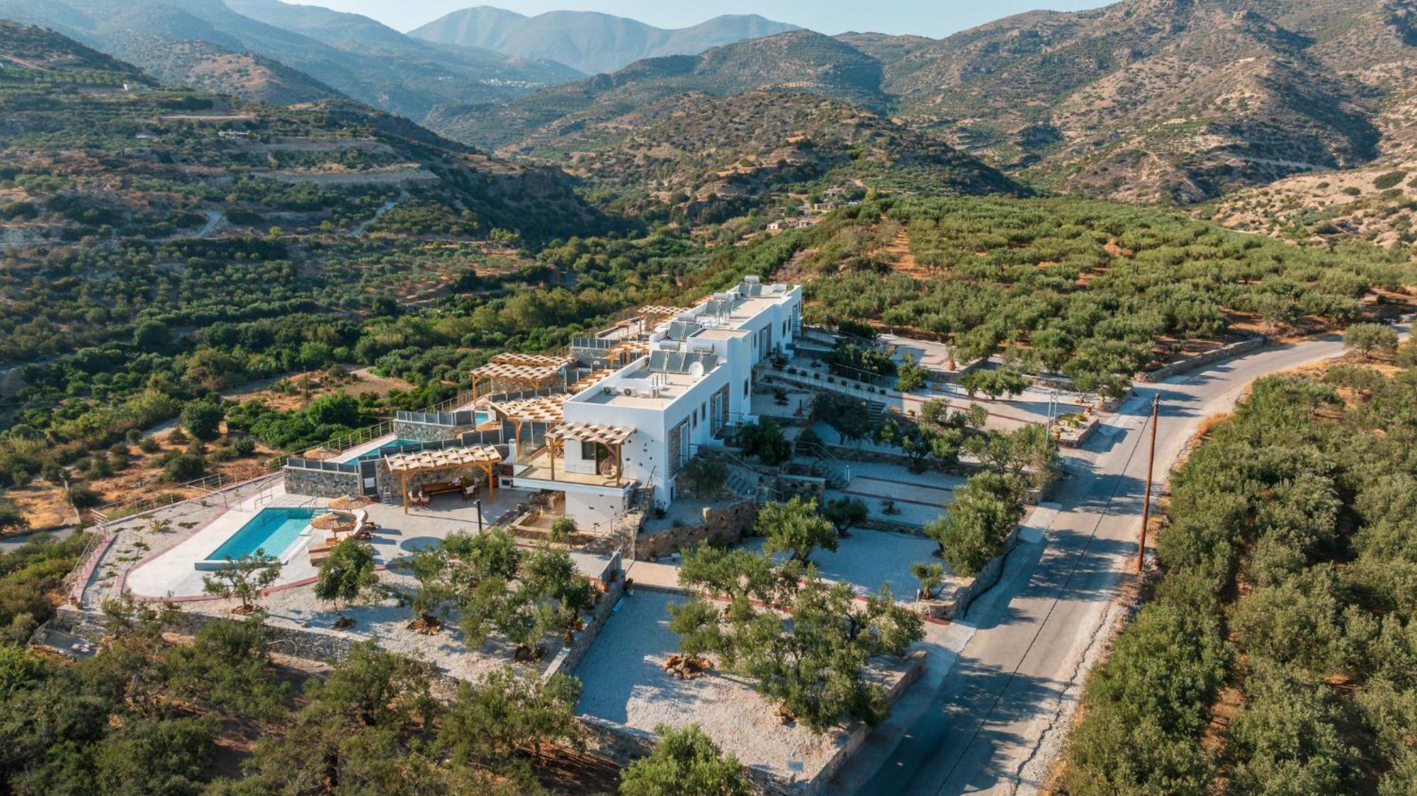 Mediterranean View Villa Makrýgialos Exterior foto