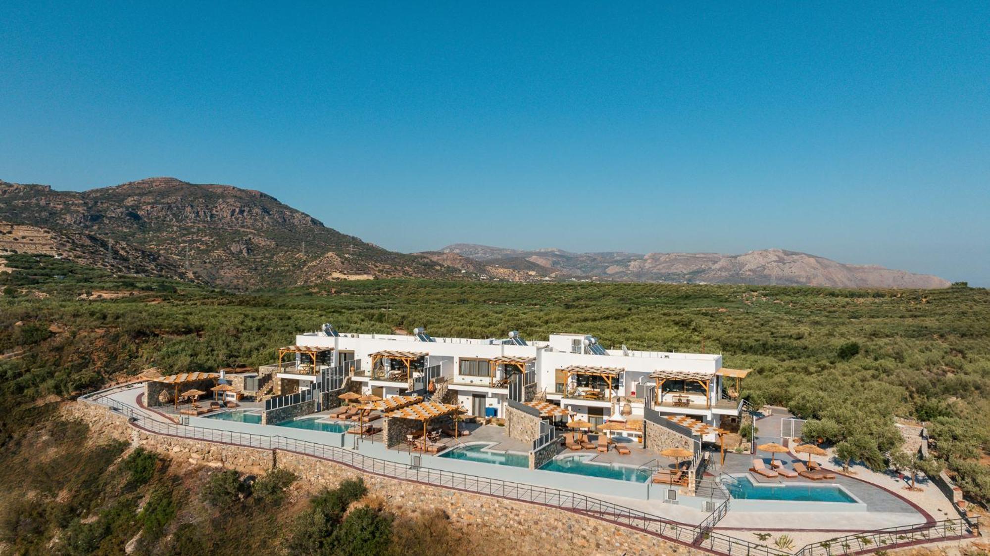 Mediterranean View Villa Makrýgialos Exterior foto