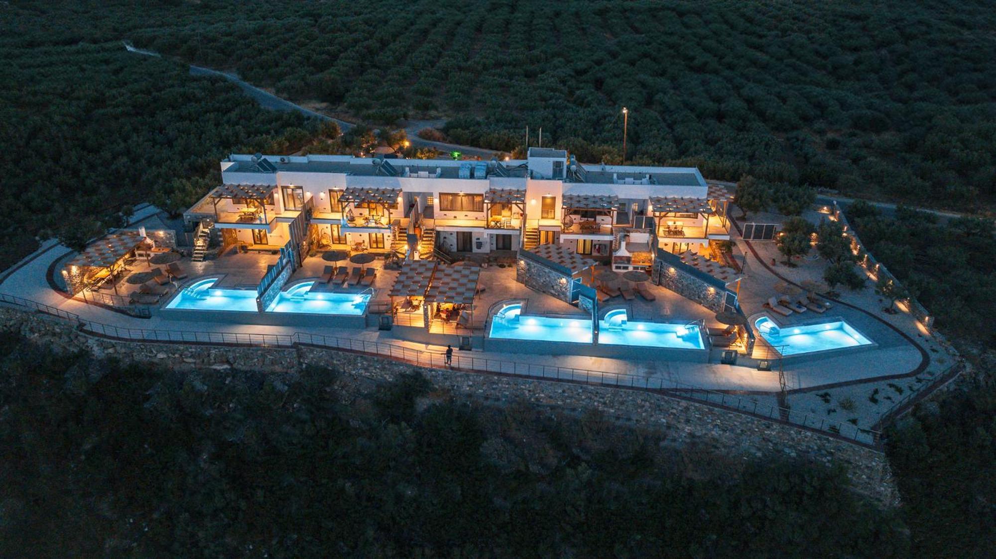 Mediterranean View Villa Makrýgialos Exterior foto