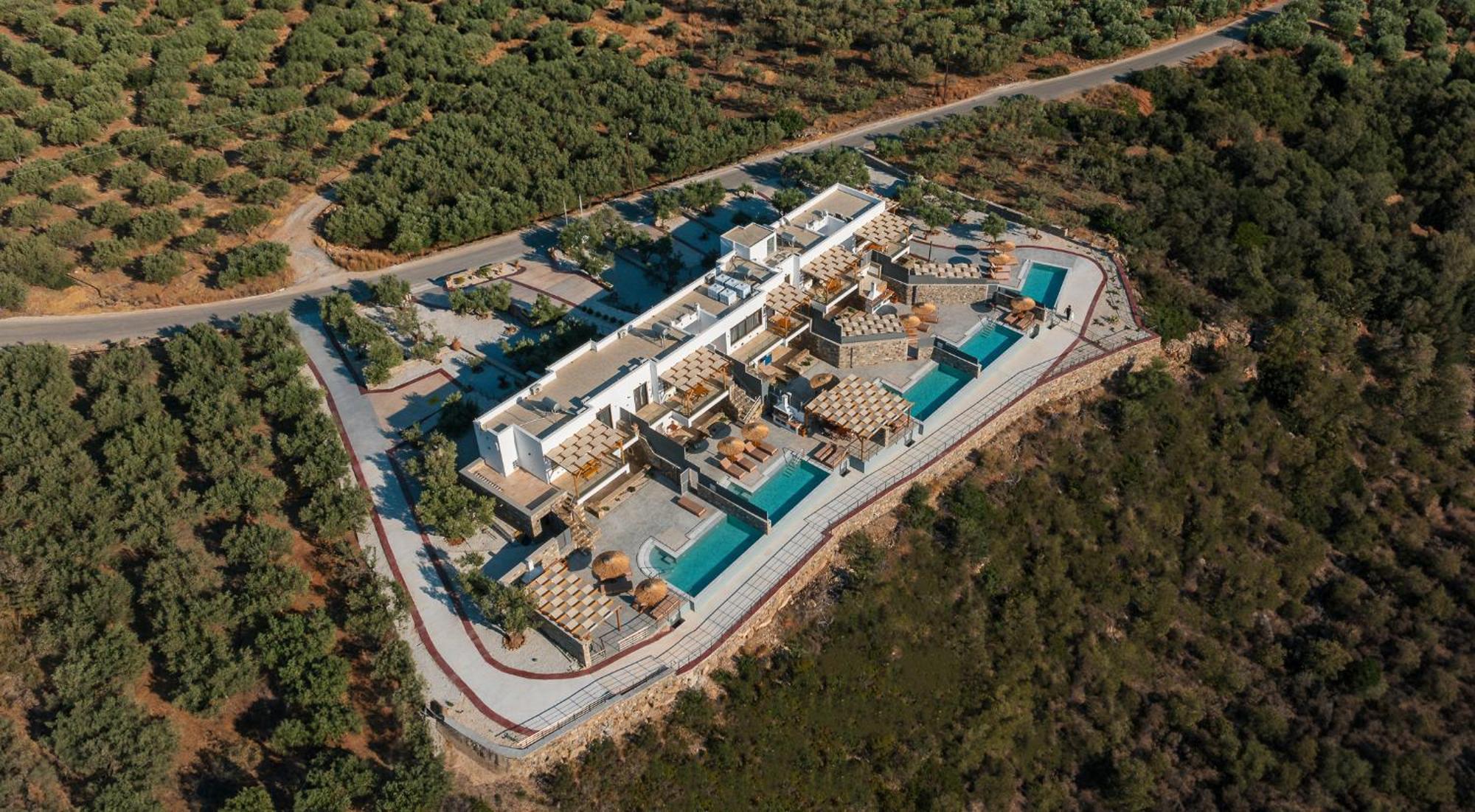Mediterranean View Villa Makrýgialos Exterior foto